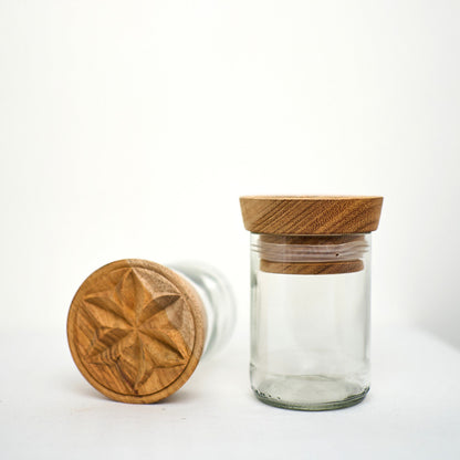 Hiliki Jar - Clear - Large (set of 2)