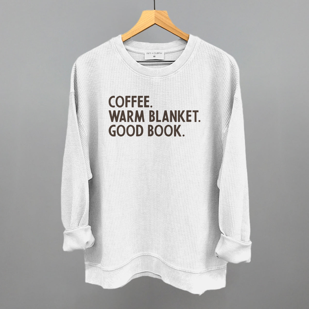 Coffee Warm Blanket Good Book