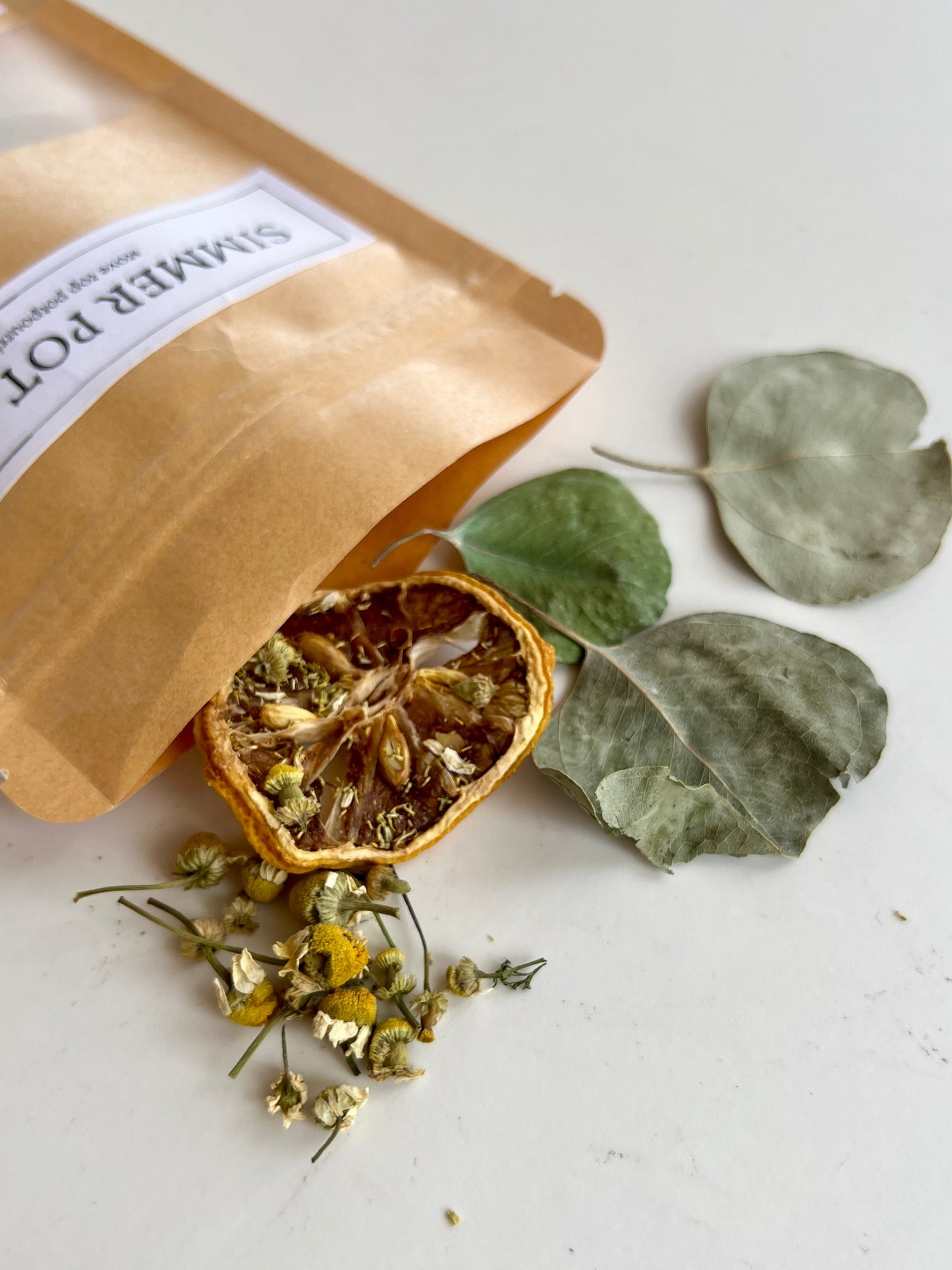 REFRESH - Eucalyptus, Lemon & Chamomile Simmer Pot Kit