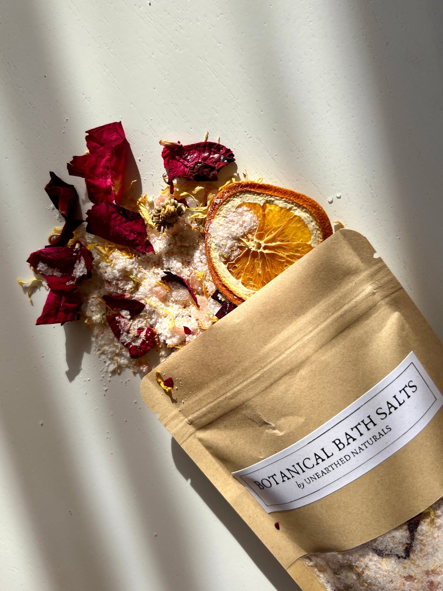 LOVE STRUCK - Calendula, Rose & Orange Botanical Bath Salts