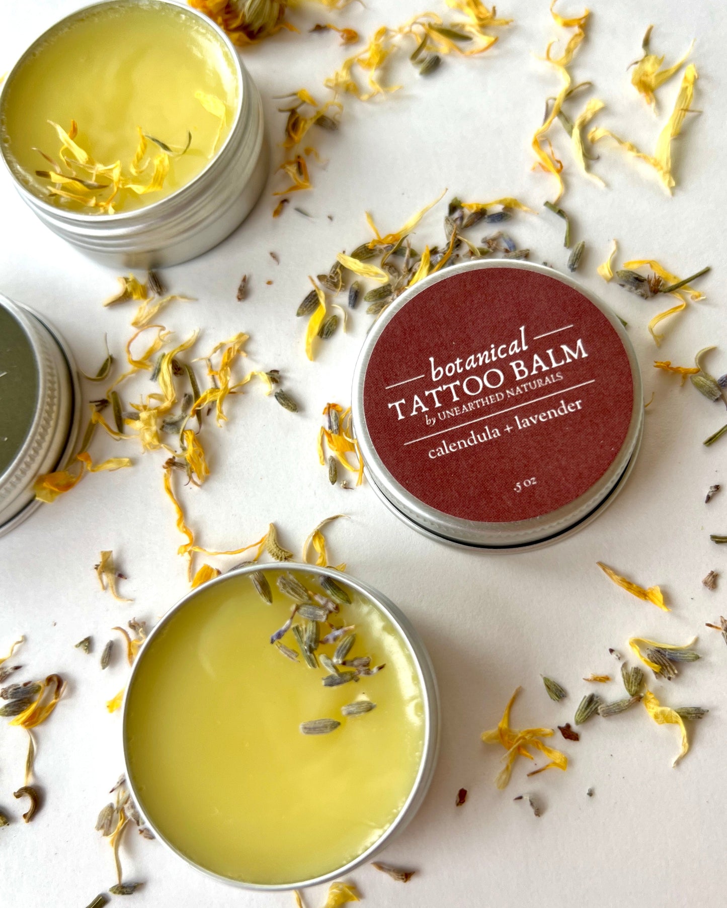 Botanical Tattoo Balm - Calendula Salve