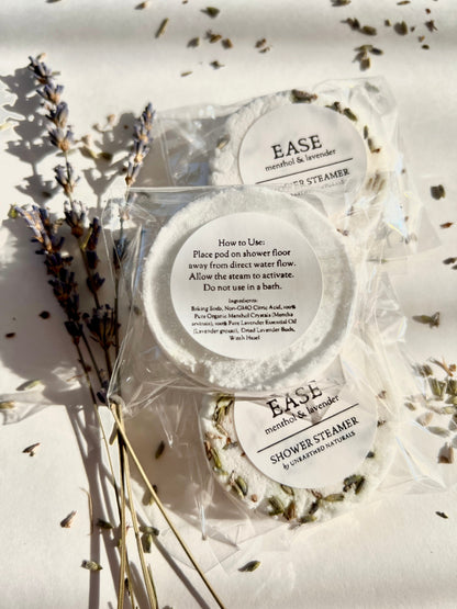 Ease – Lavender + Menthol Shower Steamer