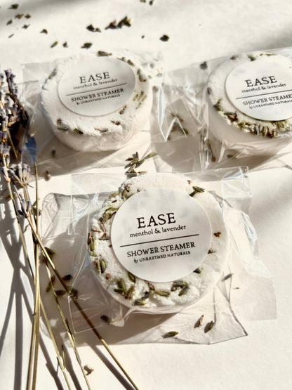 Ease – Lavender + Menthol Shower Steamer