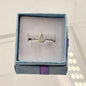 Dainty Rainbow Moonstone Ring