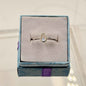 Dainty Rainbow Moonstone Ring