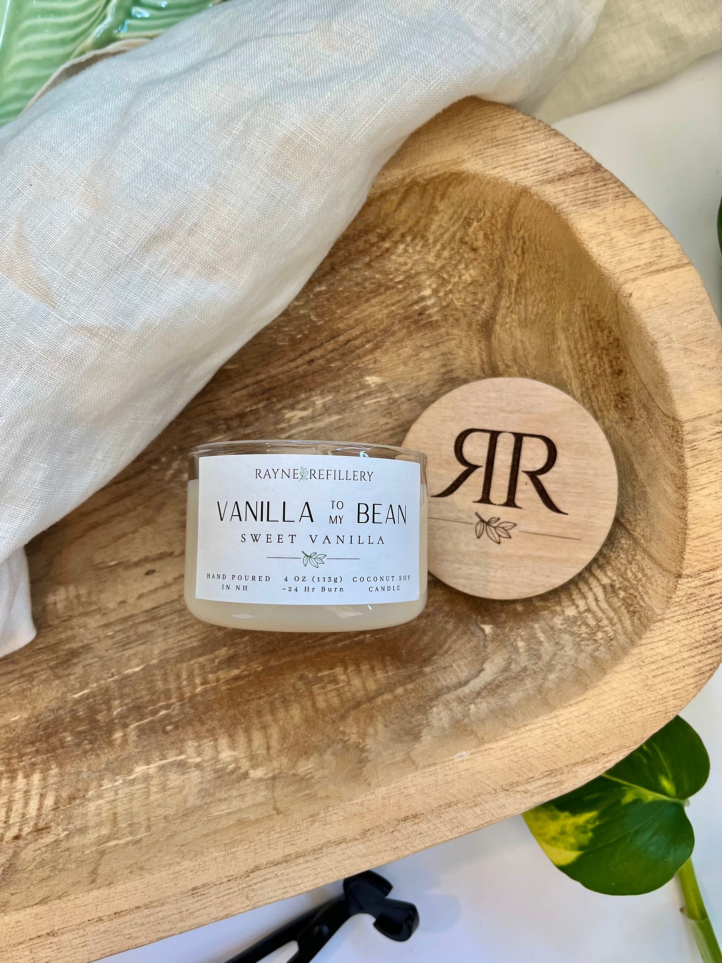 Vanilla To My Bean – Luxury Handmade Coconut Soy Candle