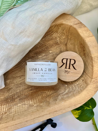 Vanilla To My Bean – Luxury Handmade Coconut Soy Candle