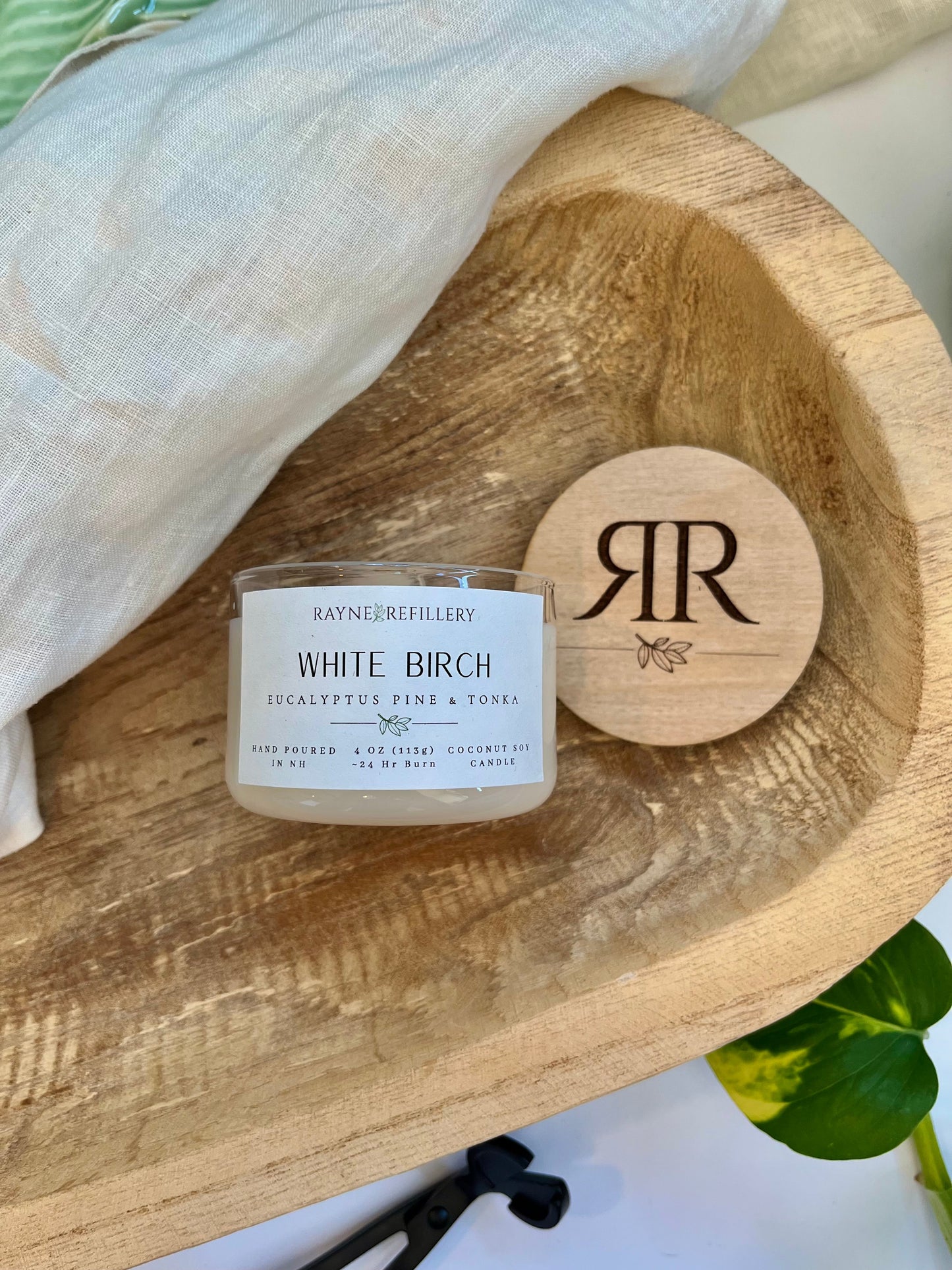 White Birch – Eco-Friendly Vegan Coconut Soy Candle | New Hampshire