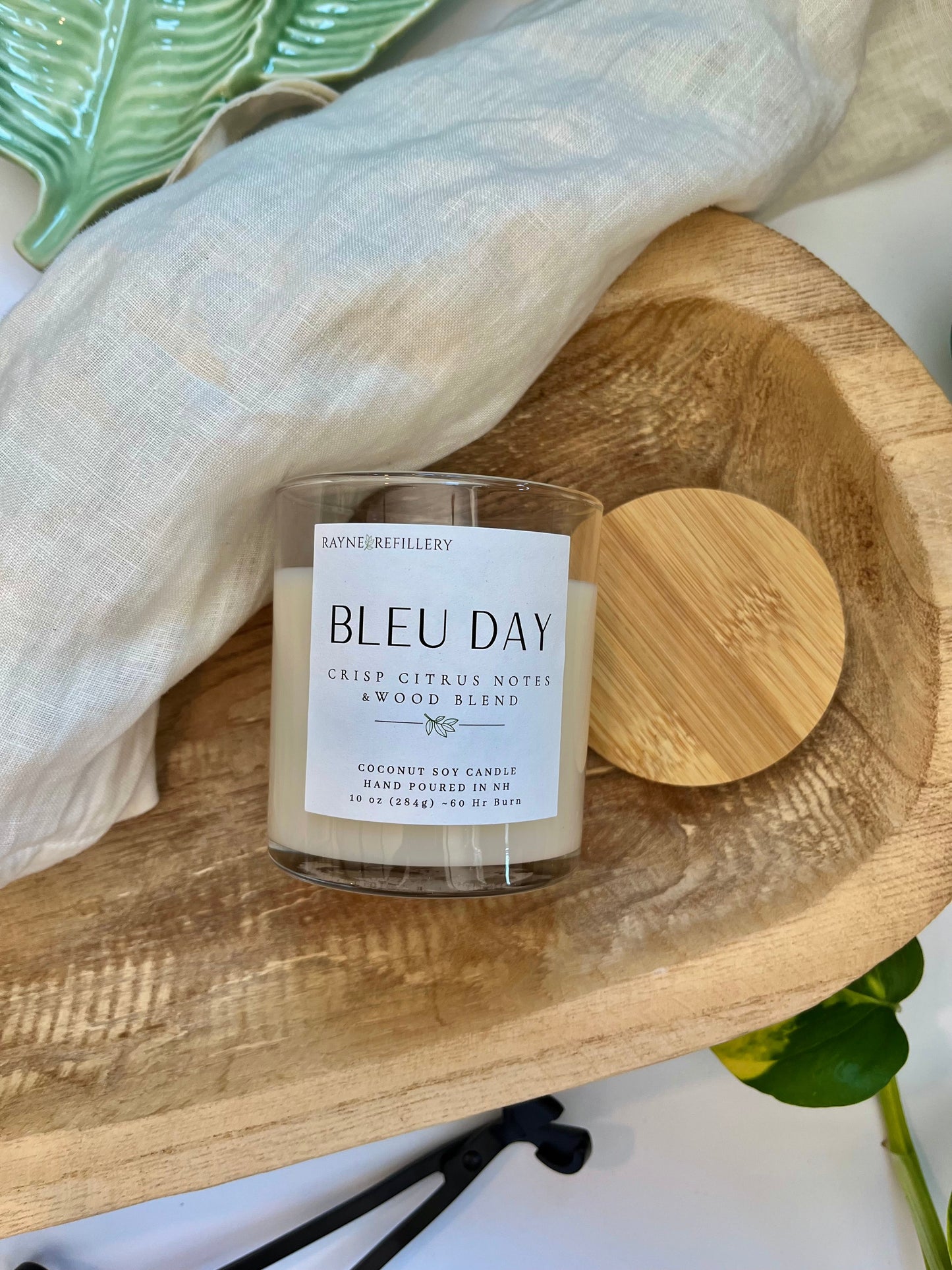 Bleu Day – Natural Handmade Coconut Soy Candle