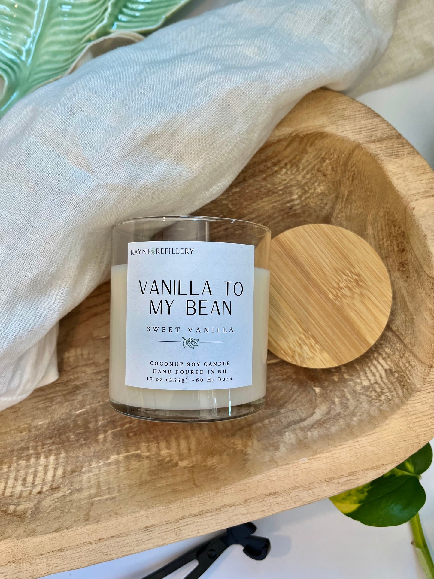 Vanilla To My Bean – Luxury Handmade Coconut Soy Candle