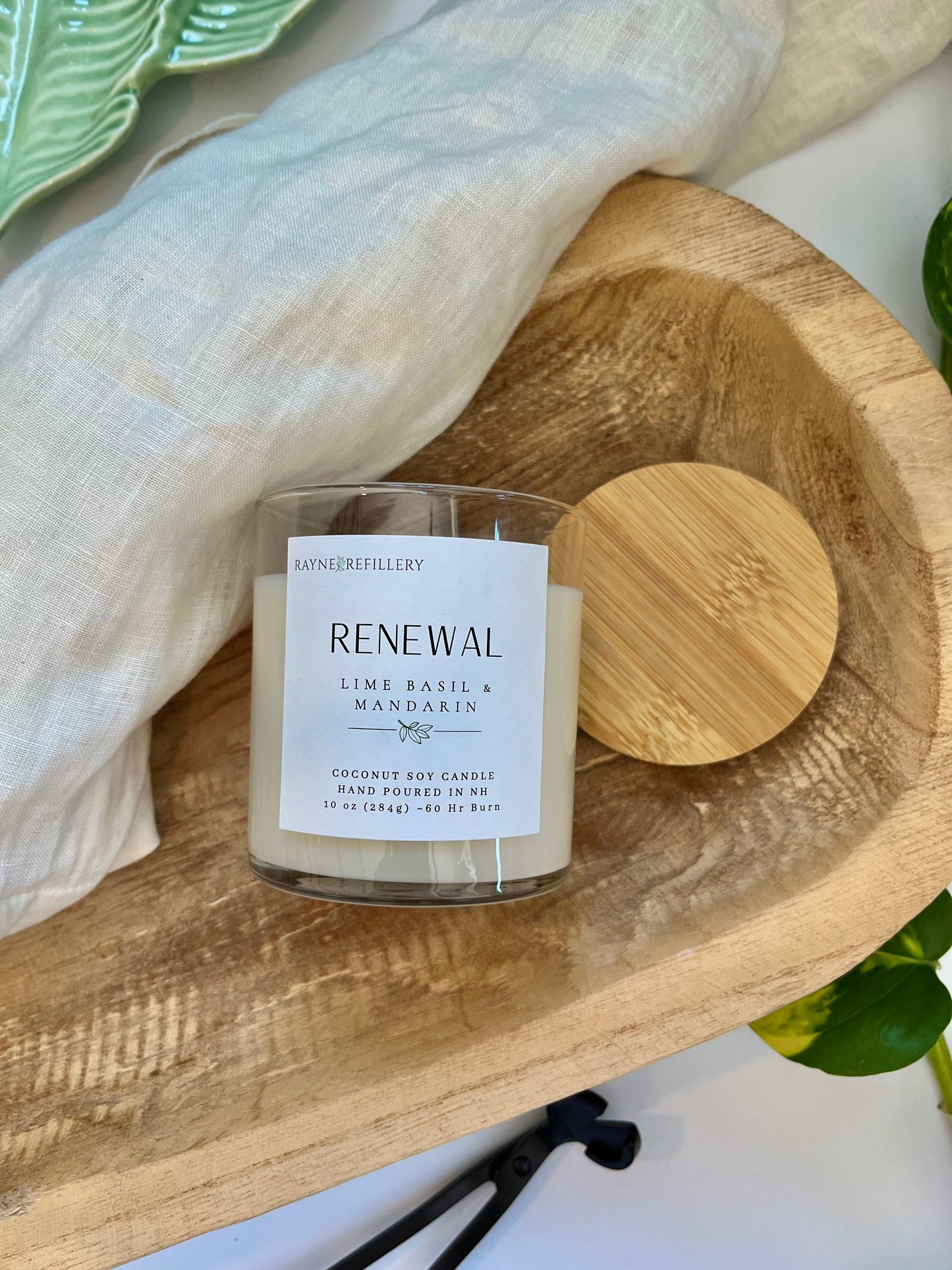 Renewal – Handmade Natural Coconut Soy Candle
