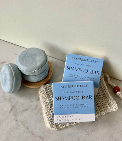 Solid Shampoo Bar – Zero Waste Natural Hair Care | 4 Scents
