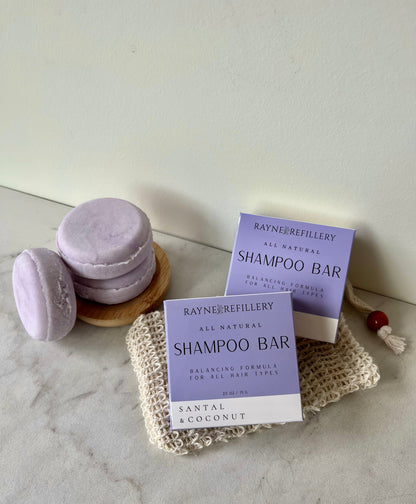 Solid Shampoo Bar – Zero Waste Natural Hair Care | 4 Scents