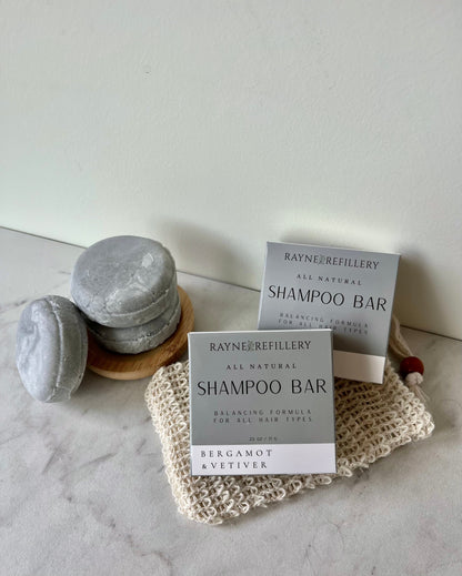 Solid Shampoo Bar – Zero Waste Natural Hair Care | 4 Scents