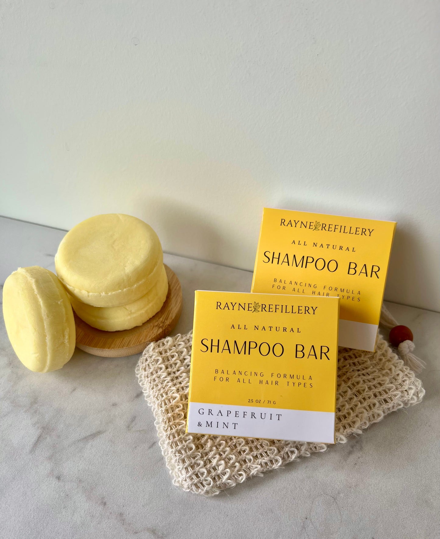 Solid Shampoo Bar – Zero Waste Natural Hair Care | 4 Scents