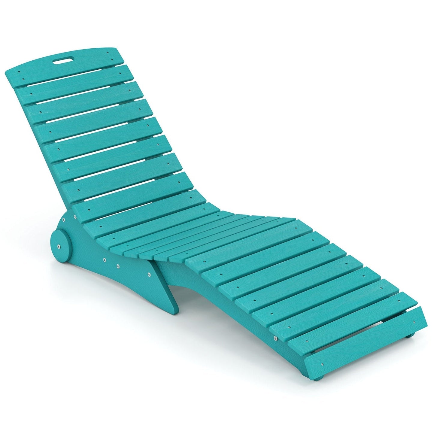 In-Pool Lounge Chair with Weighted Anti-Floating Design 450 LBS for Baja Shelf