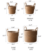 French Country Woven Planter Basket