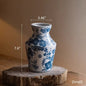 Indigo Porcelain Vase