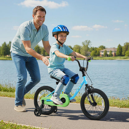 Kids Bike for 3-7 Years Old Boys and Girls 12/14/16-Inch Children Bicycle Blue