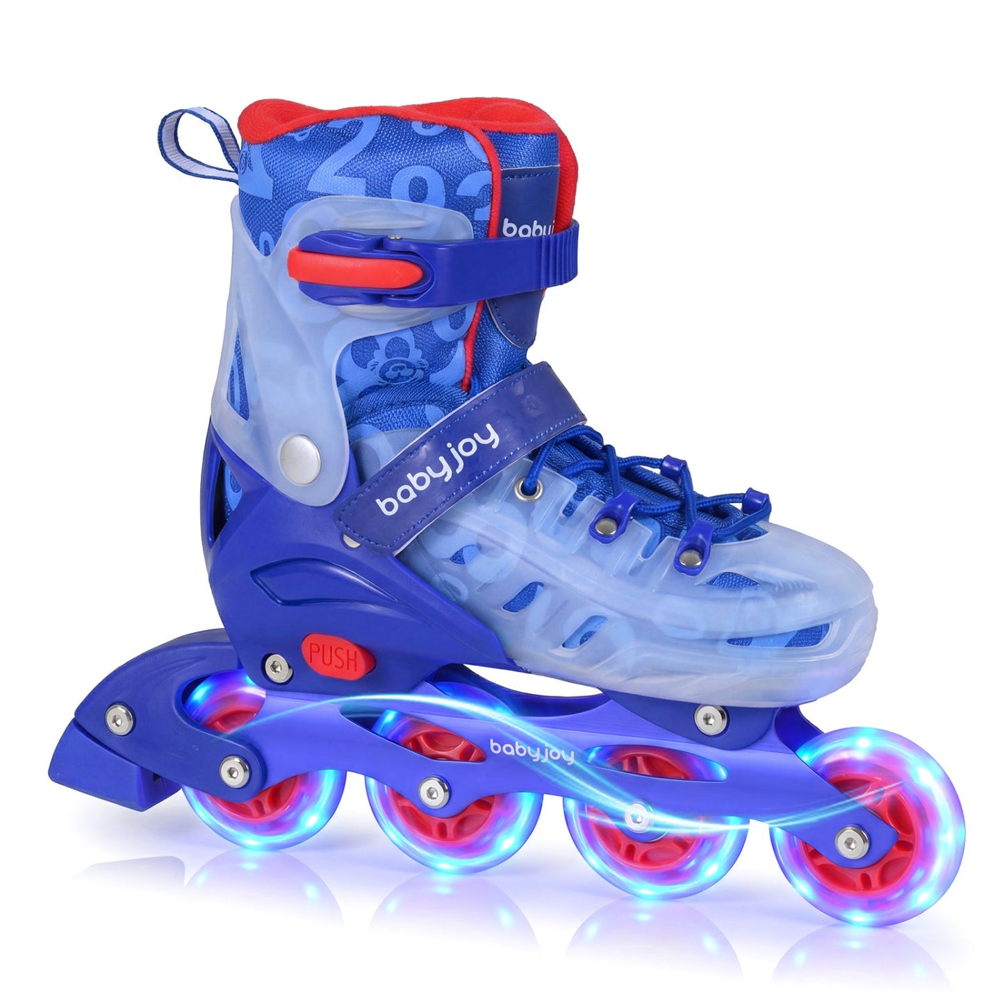 Kids Inline Skates with Light Up Wheels for Beginners Ages 9-14