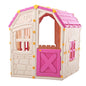 Kids Outdoor Playhouse with Openable Windows and Door for Indoor Room