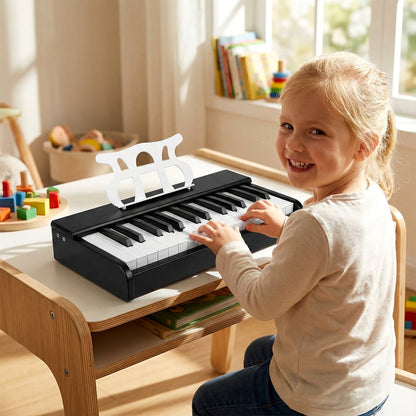Kids Piano Keyboard 30 Keys Digital Piano with Music Stand for 3+ Years Old Beginners