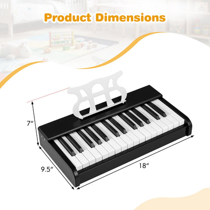 Kids Piano Keyboard 30 Keys Digital Piano with Music Stand for 3+ Years Old Beginners