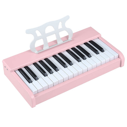 Kids Piano Keyboard 30 Keys Digital Piano with Music Stand for 3+ Years Old Beginners