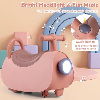 Kids Push Car with Music & Storage for 18-36 Months