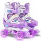 Kids Roller Skates for Girls Boys with Light-up Wheels and Safety Protection