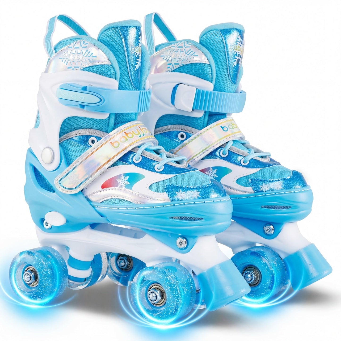Kids Roller Skates for Girls Boys with Light-up Wheels and Safety Protection