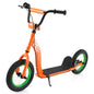Kids Scooter Youth Kick Scooter with Adjustable Height Handlebar 12-Inch Inflatable Wheels