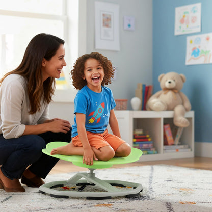 Kids Sensory Swivel Chair Cat Claw 360¬∞ Spinning Chair with Non-Slip Metal Base