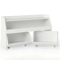 Kids Toy Storage Organizer Wooden Bookcase with 2 Movable Drawers