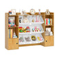 Kids Toy Storage and Bookshelf with Boxes and Open Shelves