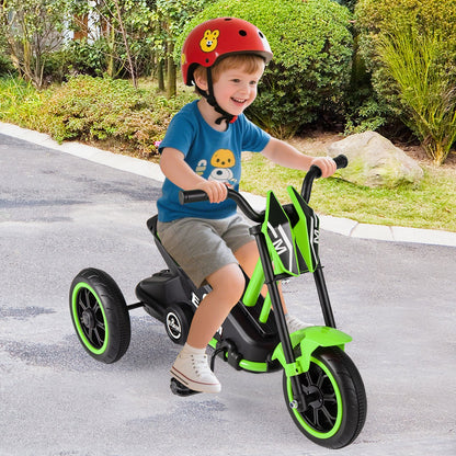 Kids Tricycle 3-Wheel Toddler Bike with Foot Pedals Forward Backward