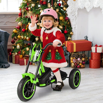 Kids Tricycle 3-Wheel Toddler Bike with Foot Pedals Forward Backward