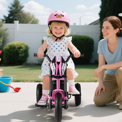 Kids Tricycle 3-Wheel Toddler Bike with Foot Pedals Forward Backward