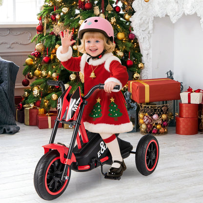 Kids Tricycle 3-Wheel Toddler Bike with Foot Pedals Forward Backward