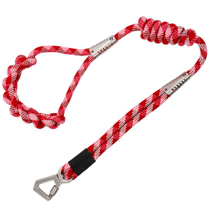 Pet Life ® 'Neo-Craft' Handmade One-Piece Knot-Gripped Training Dog Leash