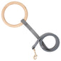 Pet Life ® 'Ever-Craft' Boutique Series Beechwood and Leather Designer Dog Leash