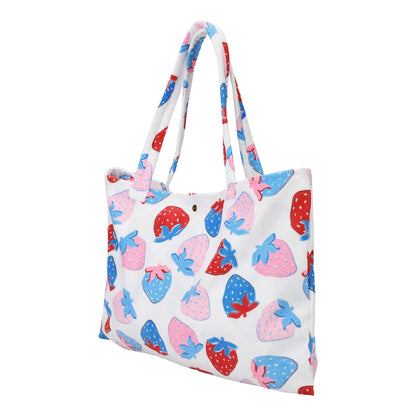 Red, White & Berry 2-in-1 Towel Tote Bag