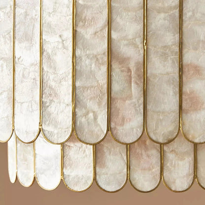 Light Luxury Shel Chandelier