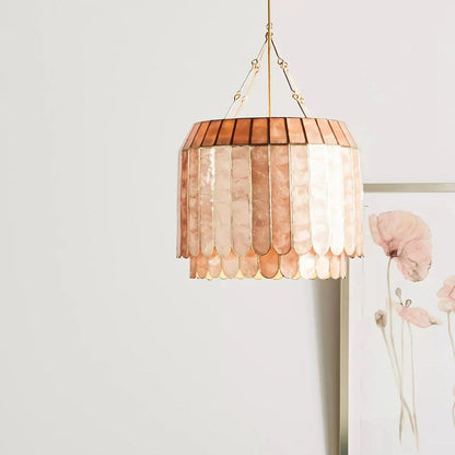 Light Luxury Shel Chandelier