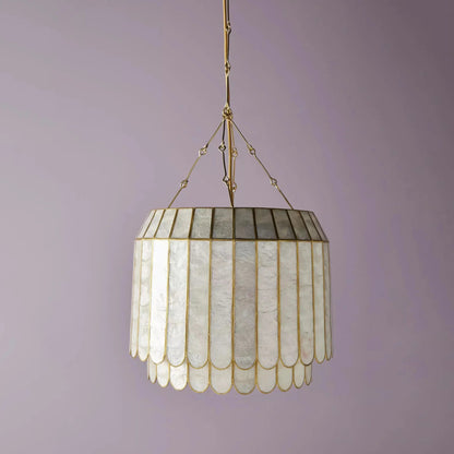 Light Luxury Shel Chandelier