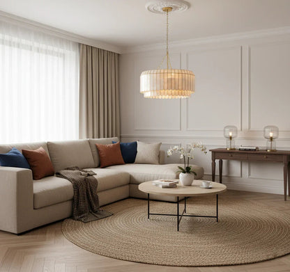 Light Luxury Shel Chandelier