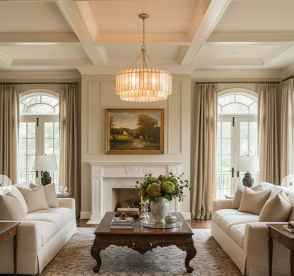 Light Luxury Shel Chandelier