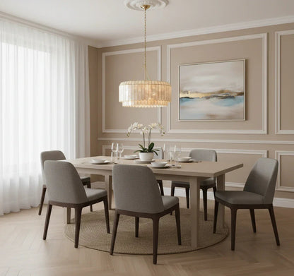 Light Luxury Shel Chandelier