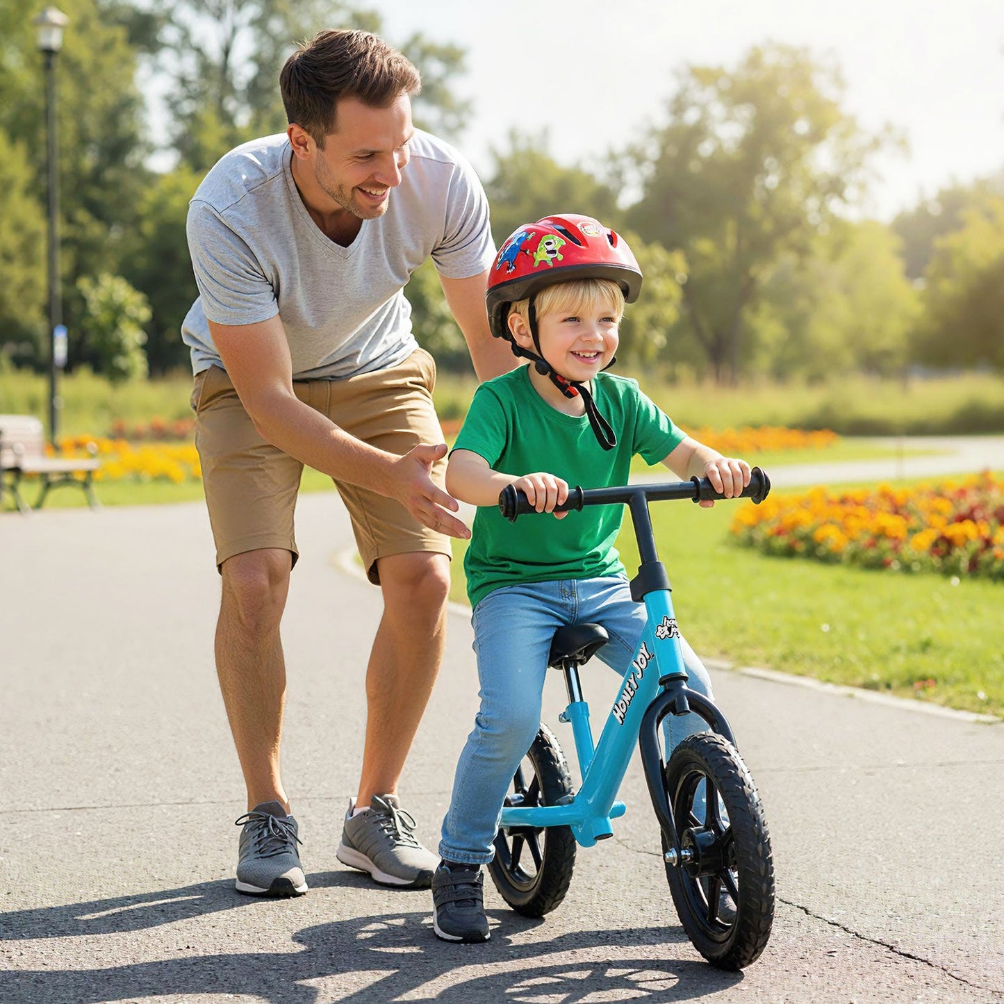 Lightweight Toddler Balance Bike No Pedal Training Bicycle