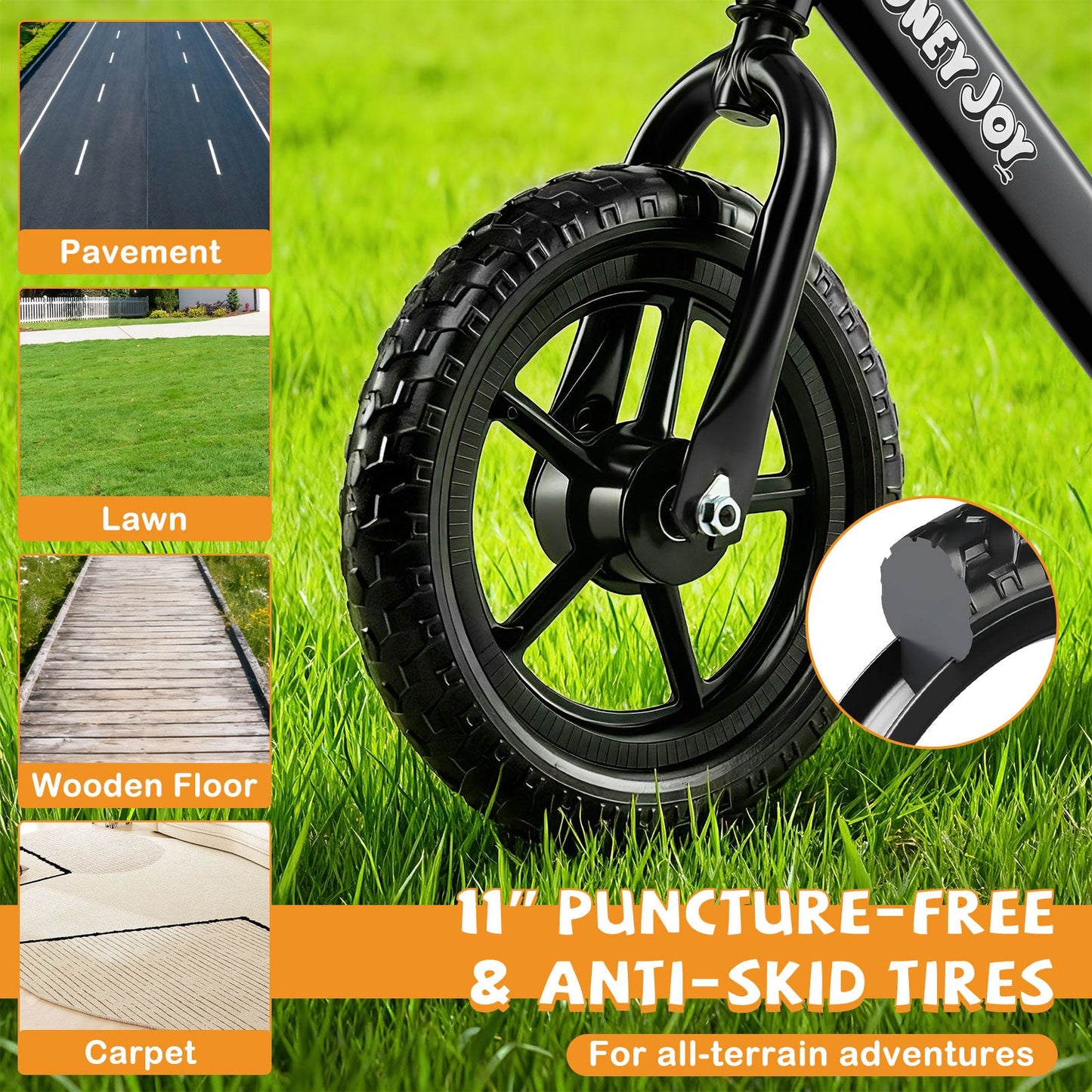 Lightweight Toddler Balance Bike No Pedal Training Bicycle